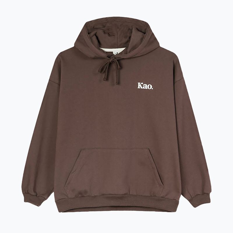 Dámska mikina Kaotiko Your Opinion brown 4