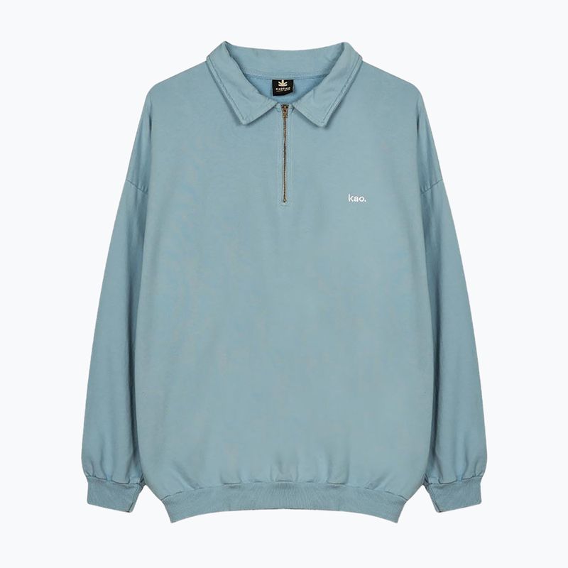 Pánska mikina Kaotiko Washed Vancouver Society niagara 3