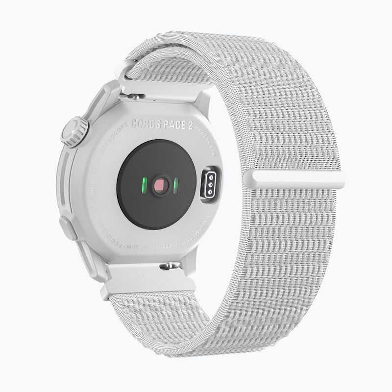 Hodinky COROS PACE 2 Premium GPS Nylon Band white WPACE2.N 4