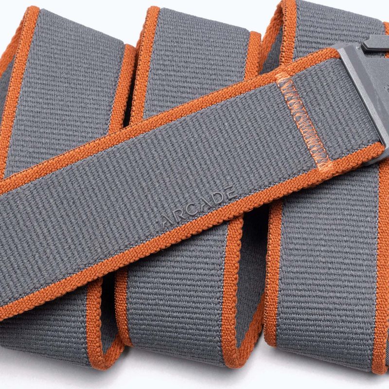 Opasok do nohavíc Arcade Carto charcoal/saddle 4