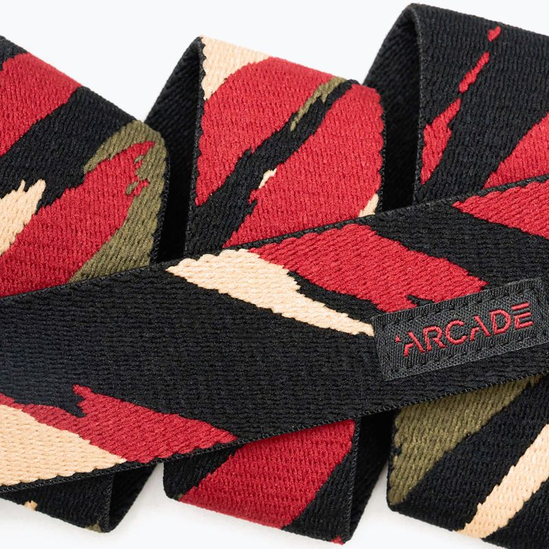 Opasok do nohavíc Arcade Brushstroke Slim black/burnt 4