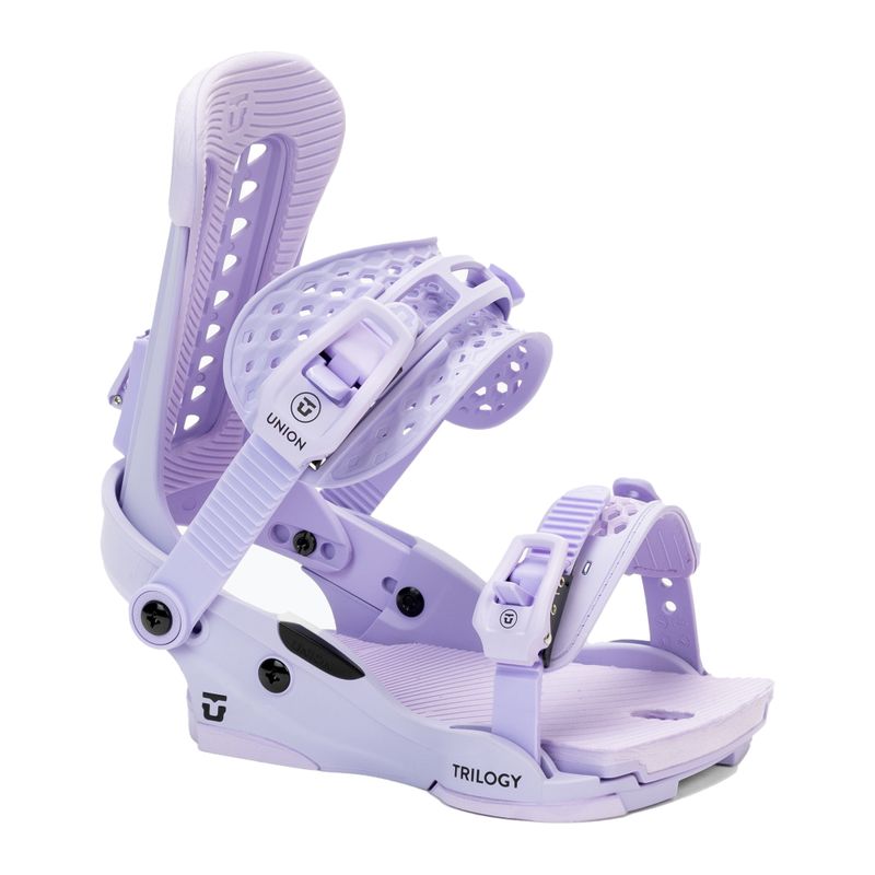 Dámske snowboardové viazanie UNION Trilogy purple 211043