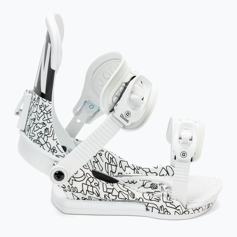 Dámske snowboardové viazanie UNION Milan white 212062 2