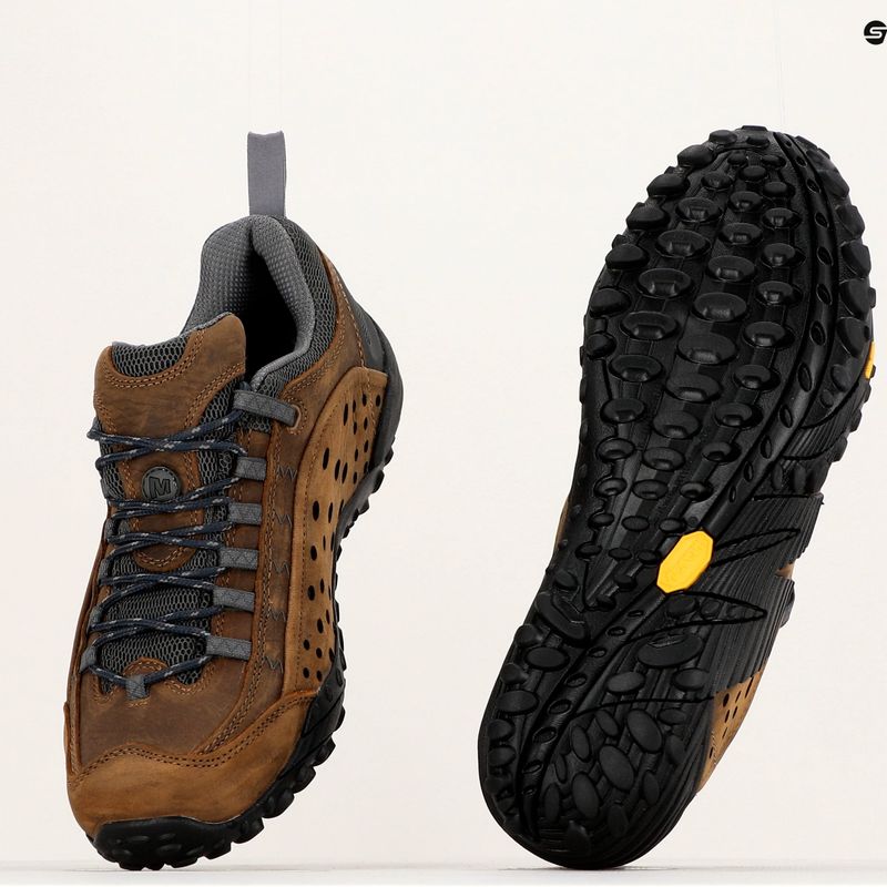 Merrell Intercept pánske turistické topánky hnedé J598633 19