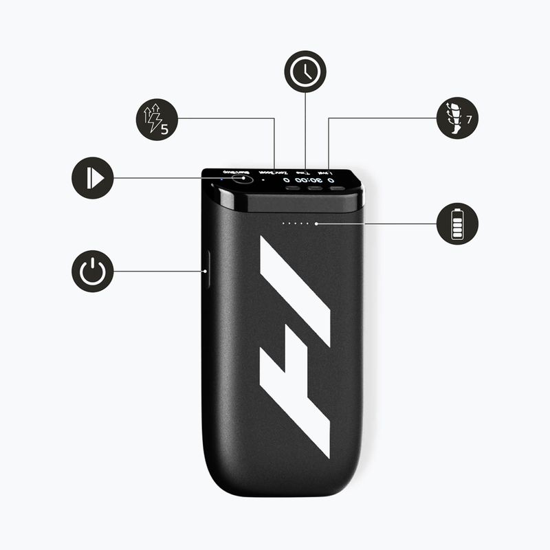 Regeneračné šortky Normatec Premier Hip black 2