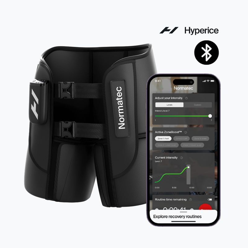 Regeneračné šortky Normatec Premier Hip black 4
