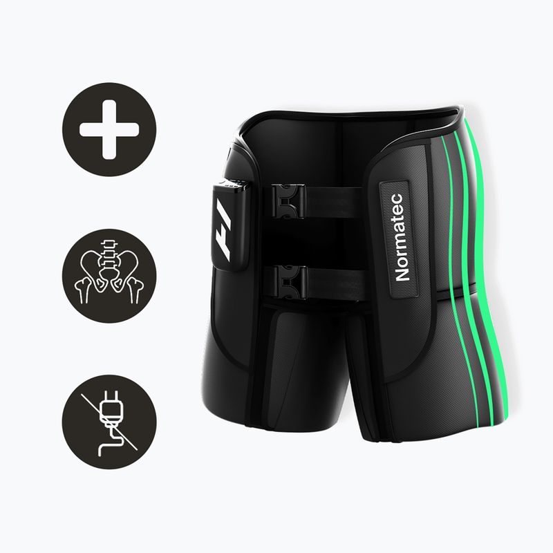 Regeneračné šortky Normatec Premier Hip black 5