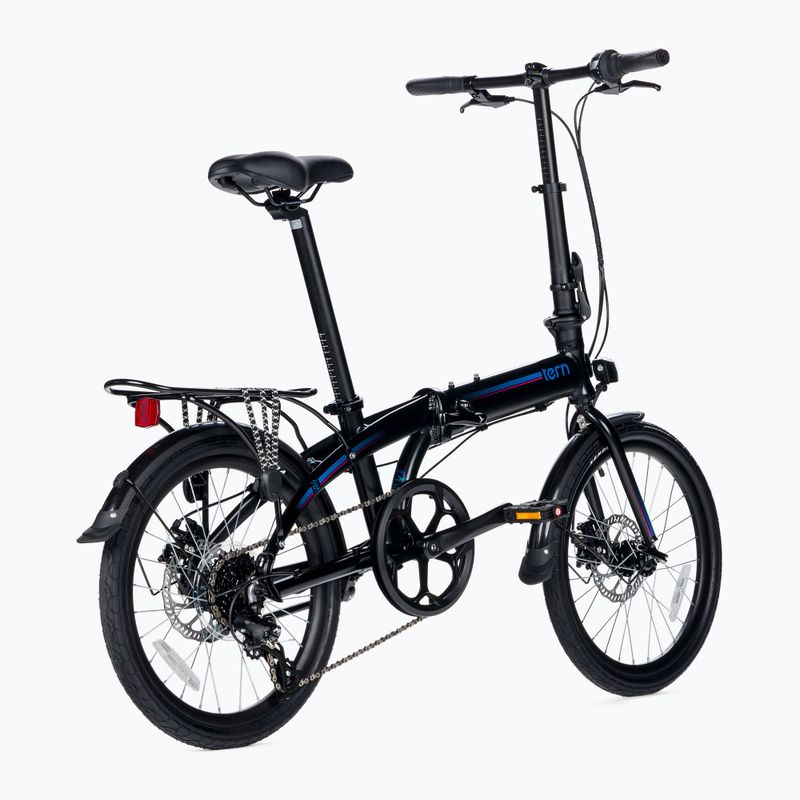 Skladací mestský bicykel Tern Link B8 čierny 3