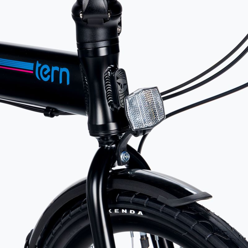 Skladací mestský bicykel Tern Link B8 čierny 6