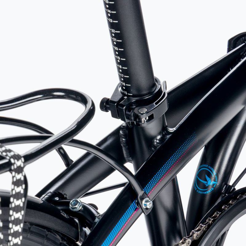 Skladací mestský bicykel Tern Link B8 čierny 9