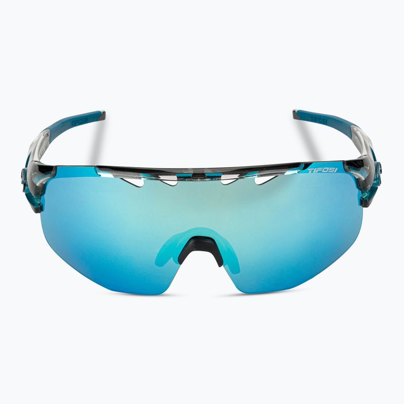 Cyklistické okuliare Tifosi Sledge Lite Clarion crystal smoke/clarion blue/ac red/clear 4