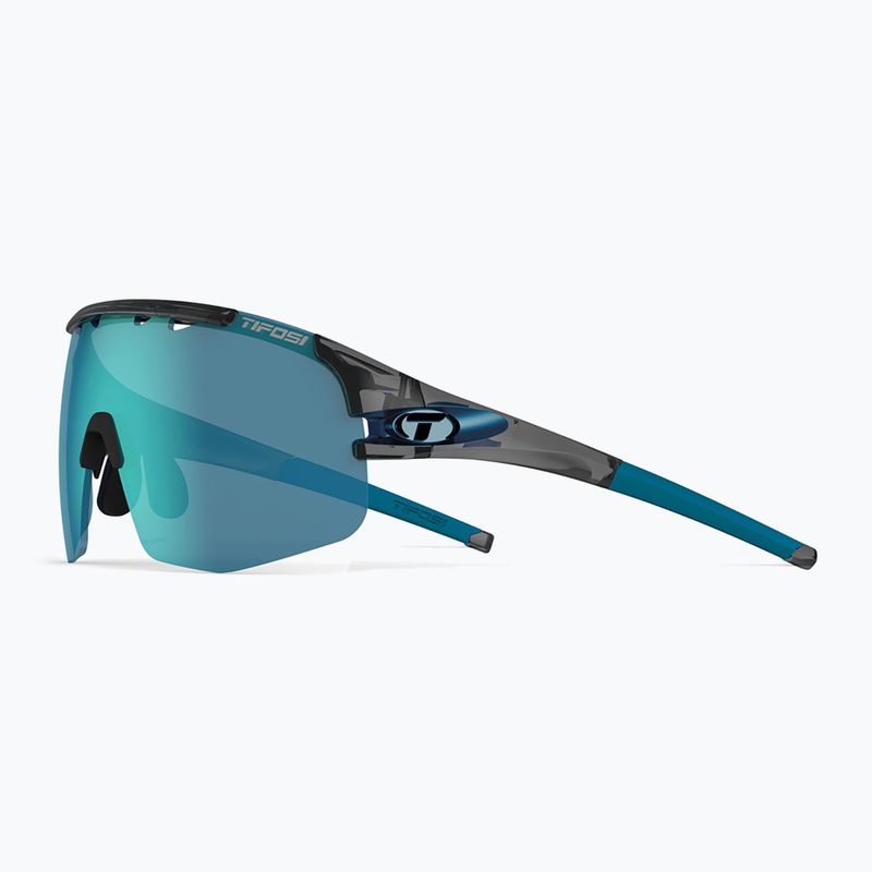 Cyklistické okuliare Tifosi Sledge Lite Clarion crystal smoke/clarion blue/ac red/clear 6