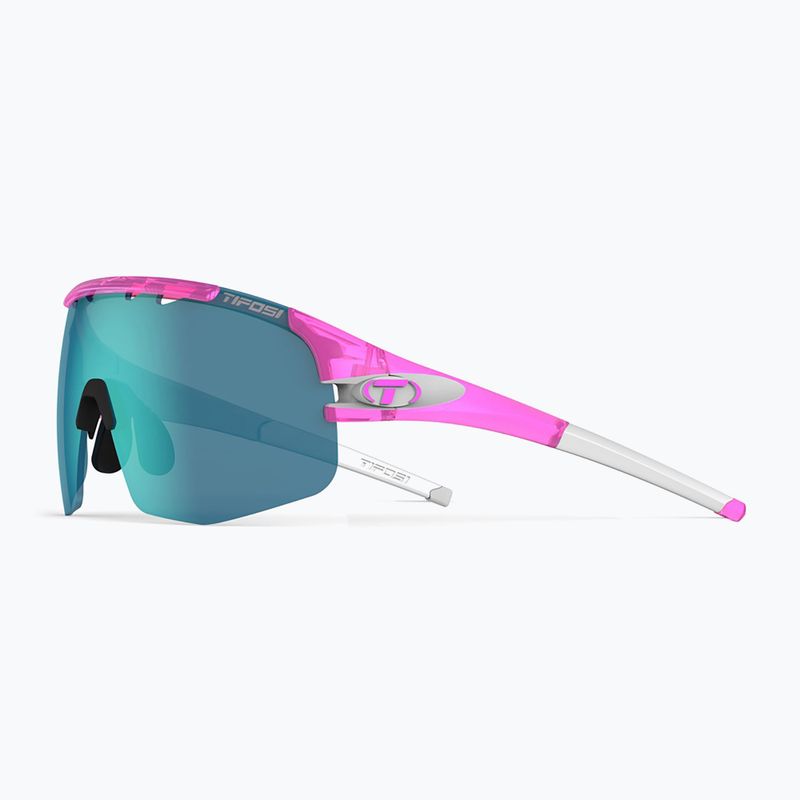 Cyklistické okuliare Tifosi Sledge Lite Clarion crystal pink/clarion blue/ac red/clear 9