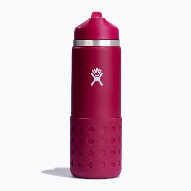 Termofľaša Hydro Flask so širokým hrdlom a viečkom so slamkou 590 ml 2