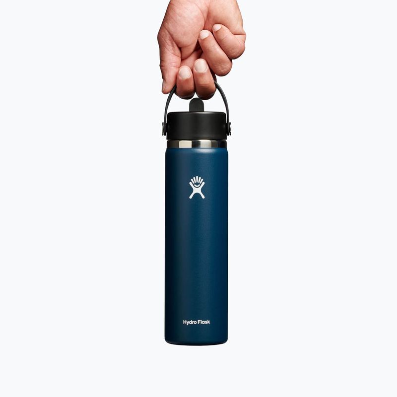 Termofľaša Hydro Flask Wide Flex Straw 710 ml námornícka modrá W24BFS464 4