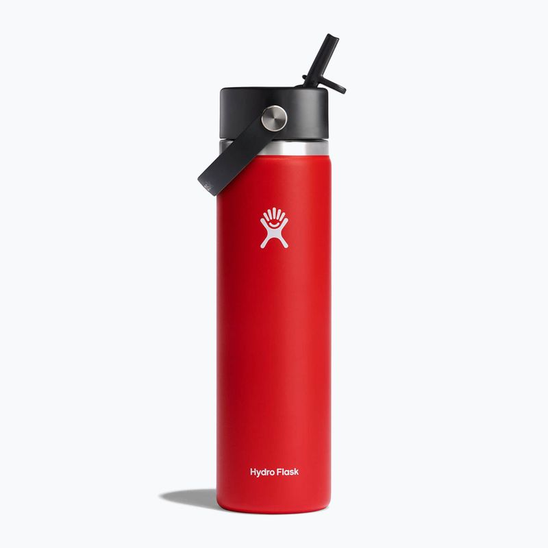 Termofľaša Hydro Flask Wide Flex Straw 710 ml červená W24BFS612