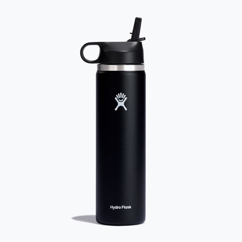 Termofľaša Hydro Flask Wide Flex Straw 710 ml čierna W24BFS001