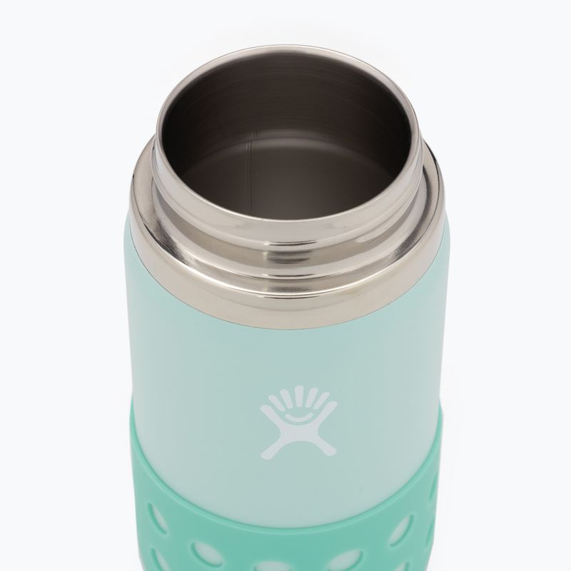Termofľaša Hydro Flask so širokým hrdlom, slamkou a topánkou 355 ml Dew W12BSWBB441 5