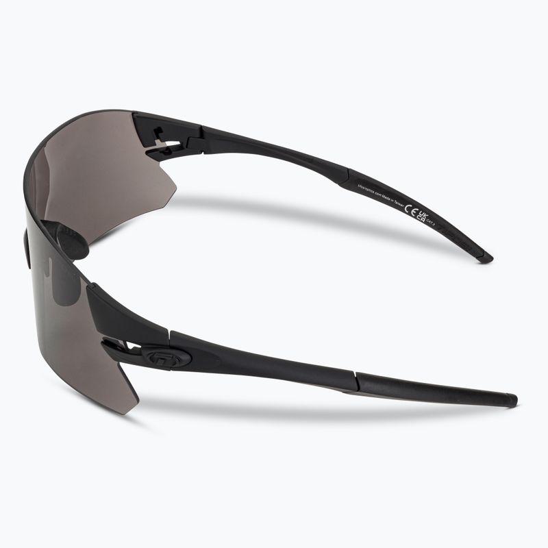 Cyklistické okuliare Tifosi Rail blackout/smoke/ac red/clear 5
