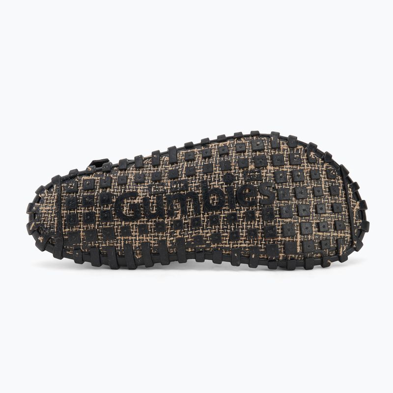 Gumbies Scrambler sandále čierne 4
