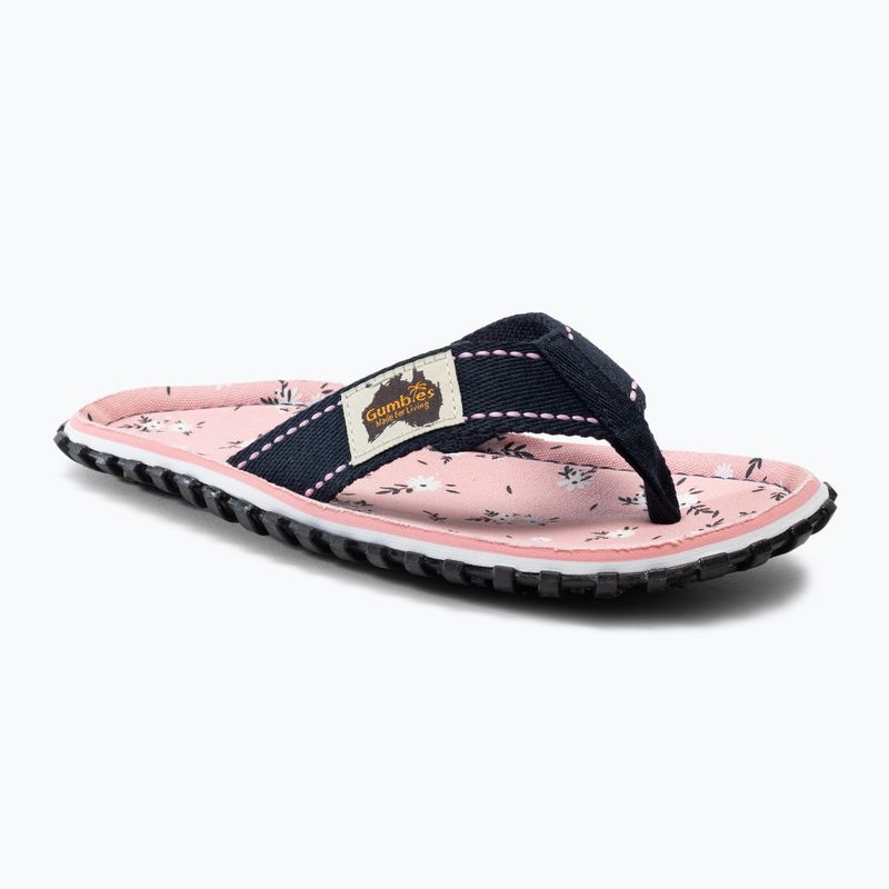 Dámske žabky Gumbies Islander pink DITSY