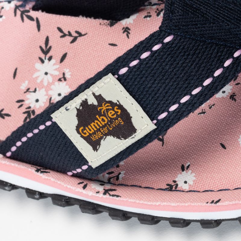 Dámske žabky Gumbies Islander pink DITSY 7