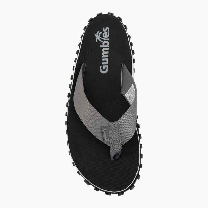 Žabky Gumbies Duckbill GU-FFDUC039 black/grey 5