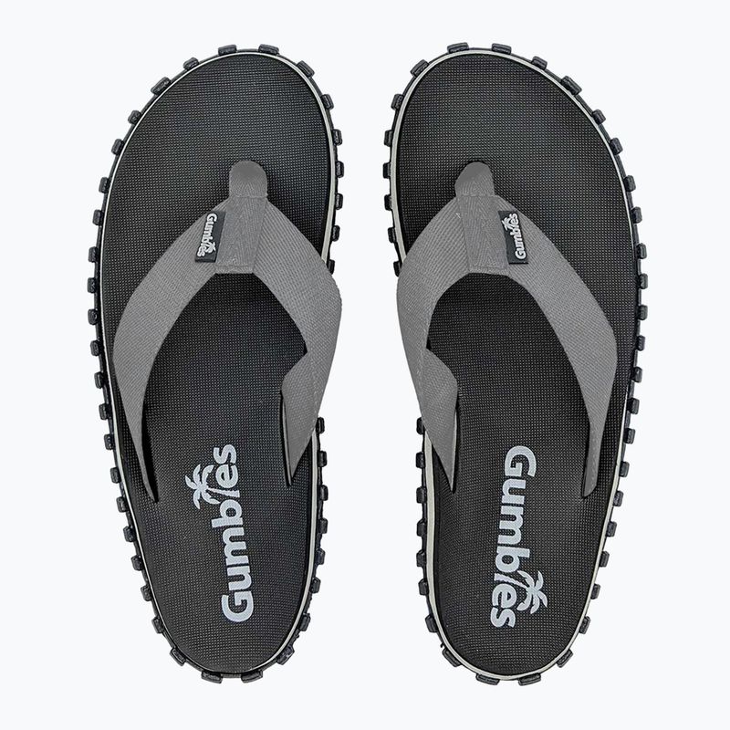 Žabky Gumbies Duckbill GU-FFDUC039 black/grey 4