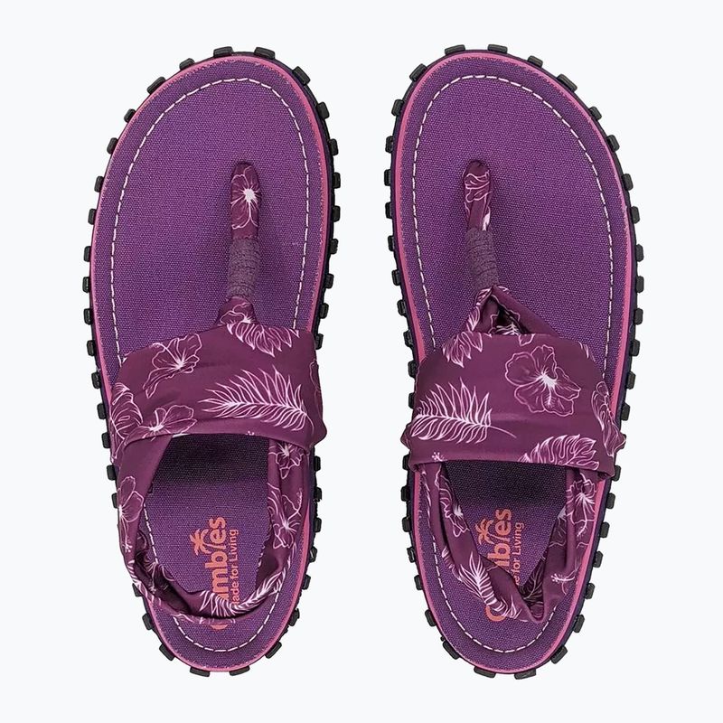Dámske sandále Gumbies Slingback fialové 3