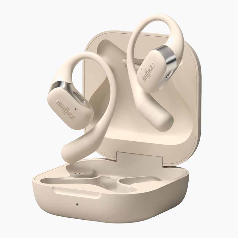 Bezdrôtové slúchadlá Béžové  Shokz OpenFit 4