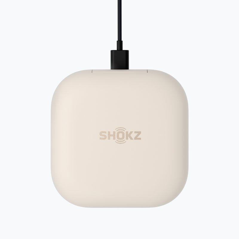 Bezdrôtové slúchadlá Béžové  Shokz OpenFit 12