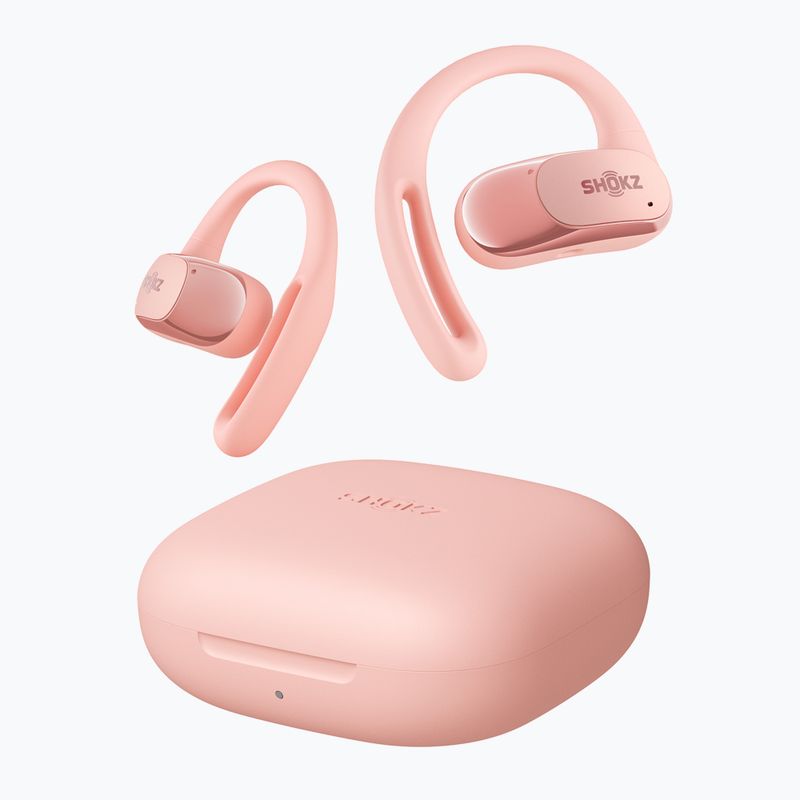 Bezdrôtové slúchadlá Ružové Shokz OpenFit Air 3