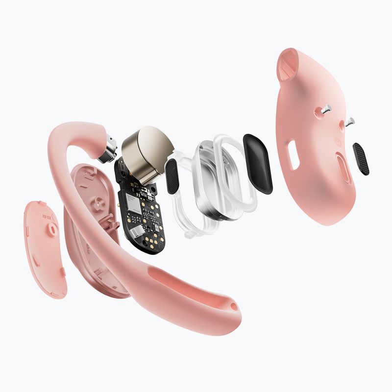 Bezdrôtové slúchadlá Ružové Shokz OpenFit Air 8