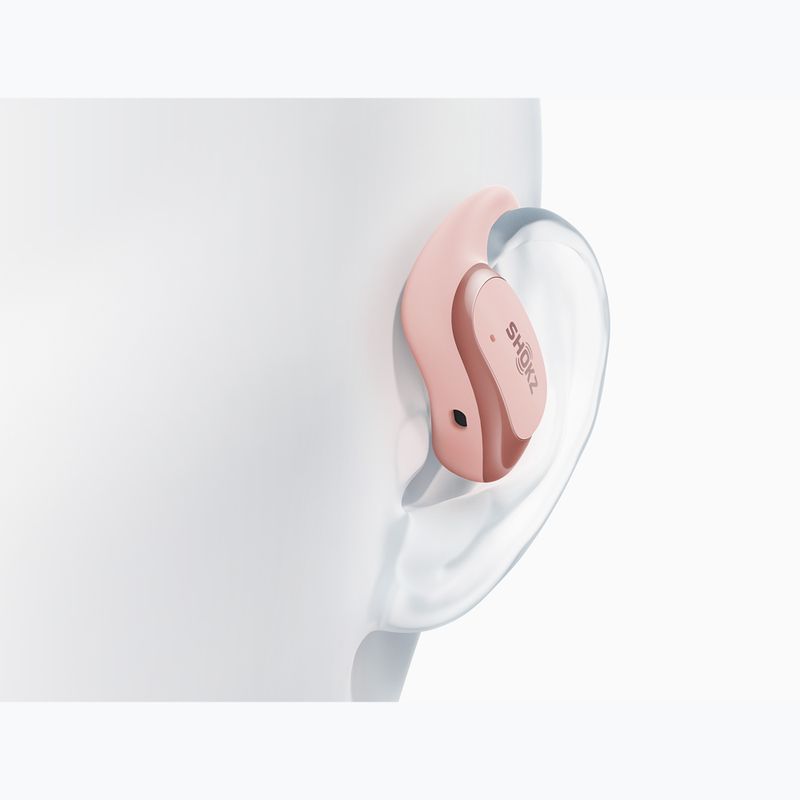 Bezdrôtové slúchadlá Ružové Shokz OpenFit Air 9