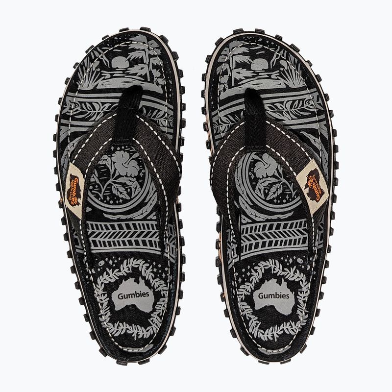 Žabky Gumbies Islander midnight black 8
