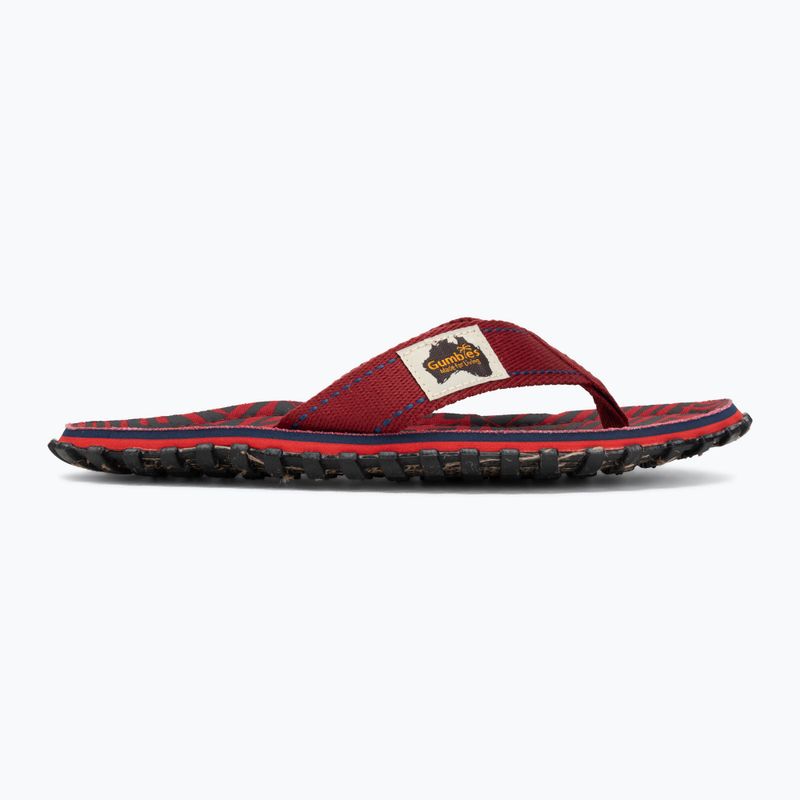 Žabky Gumbies Islander red 2