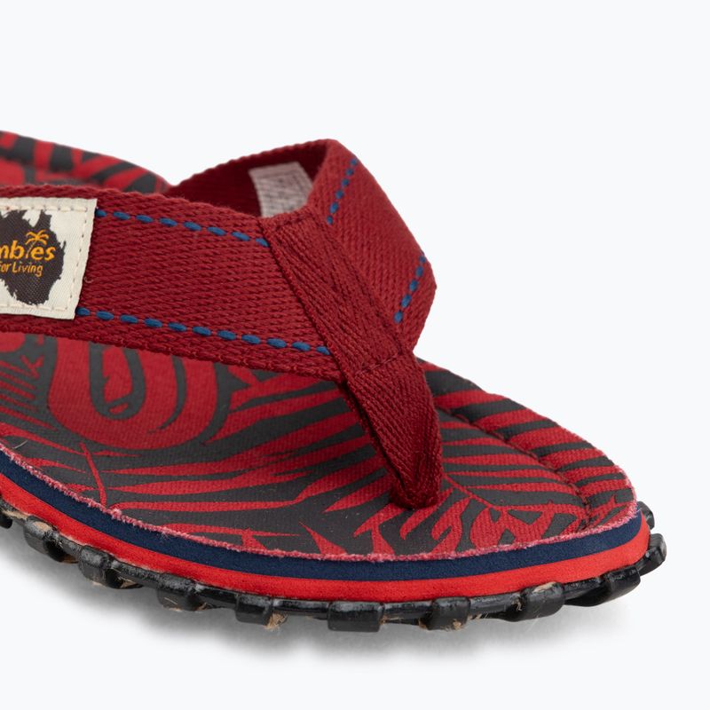 Žabky Gumbies Islander red 7