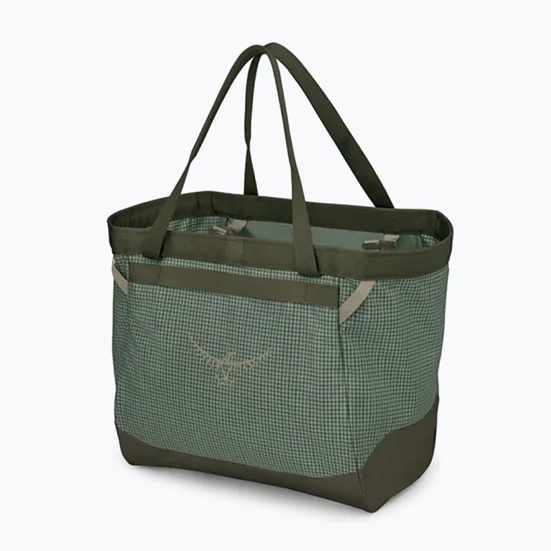Cestovná taška Osprey Transporter Gear Tote 28 l pine leaf / earl grey 2