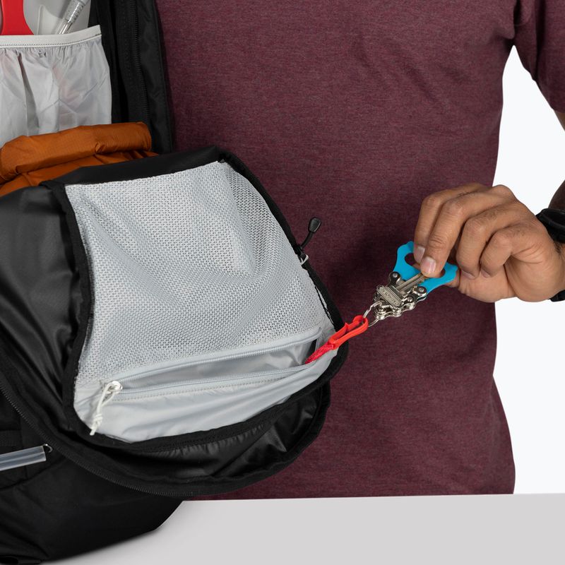 Pánsky turistický batoh Osprey Talon 22 l black/coal grey 13