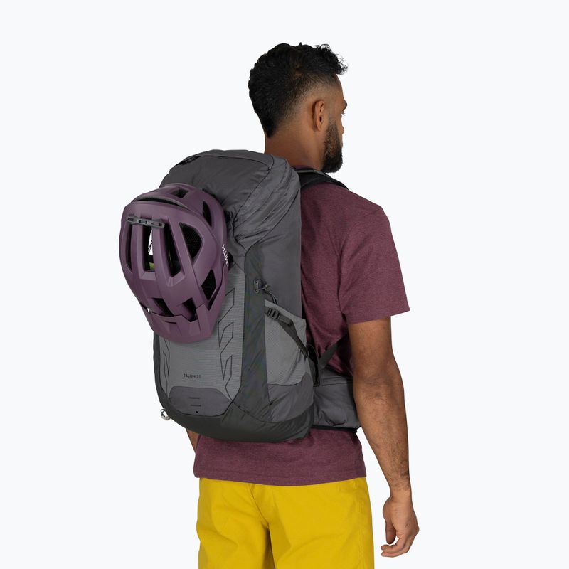 Pánsky turistický batoh Osprey Talon 26 l phantom grey/dark charcoal 4
