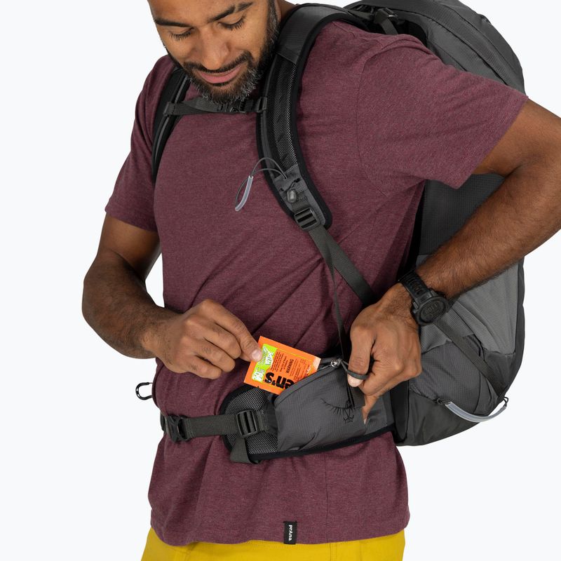 Pánsky turistický batoh Osprey Talon 26 l phantom grey/dark charcoal 8