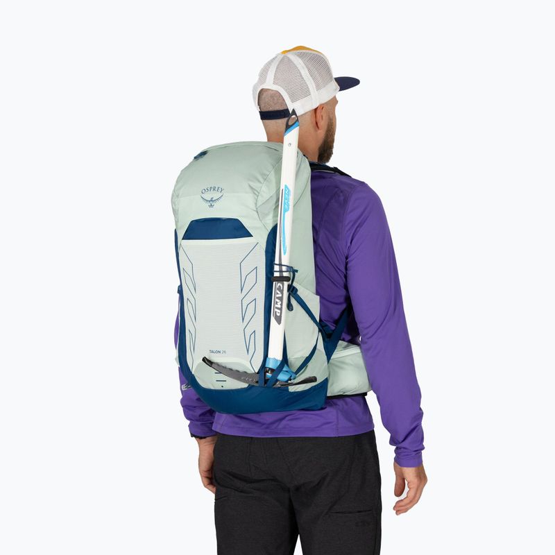 Pánsky turistický batoh Osprey Talon 26 l frosty mint green/night shift 5