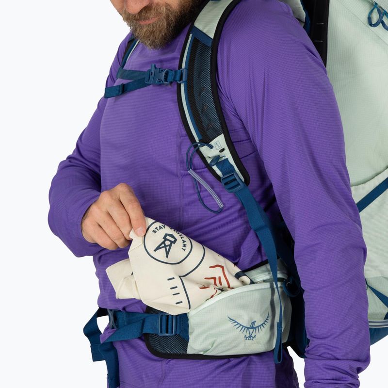 Pánsky turistický batoh Osprey Talon 26 l frosty mint green/night shift 11