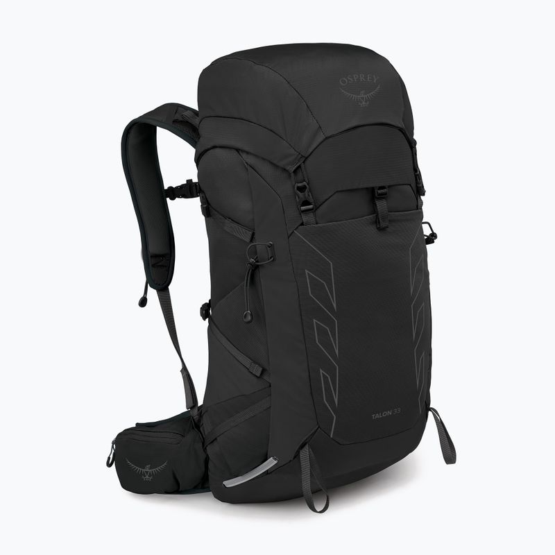 Turistický batoh Osprey Talon 33 l black/coal grey 2