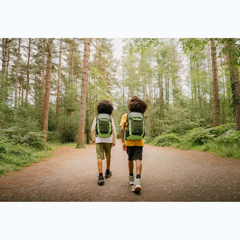 Dětský turistický batoh Osprey Talon Jr 11 l green canopy 8