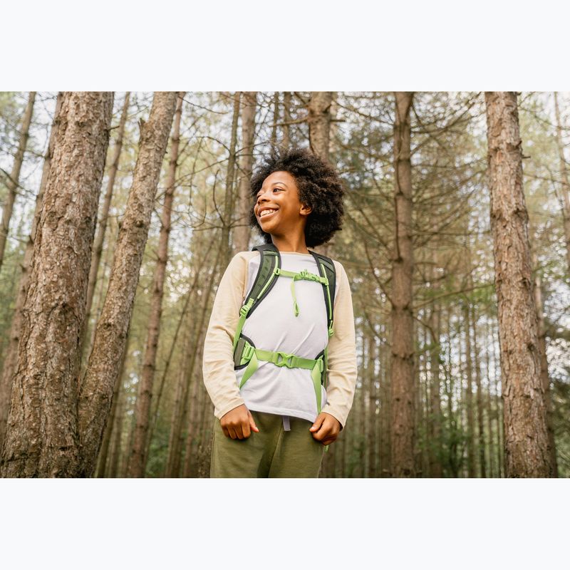 Dětský turistický batoh Osprey Talon Jr 11 l green canopy 12