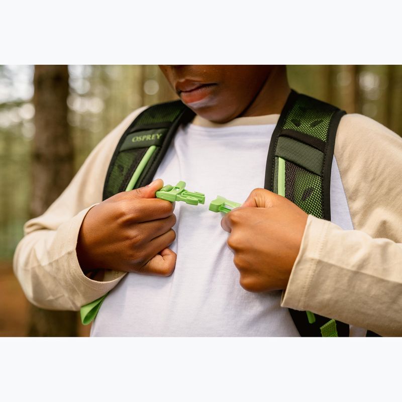 Dětský turistický batoh Osprey Talon Jr 11 l green canopy 13