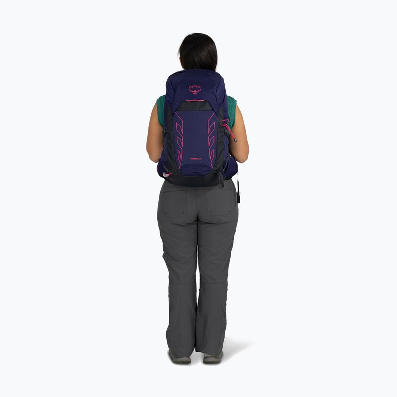 Dámsky turistický batoh Osprey Tempest 26 l deep fig/hotspot pink 5
