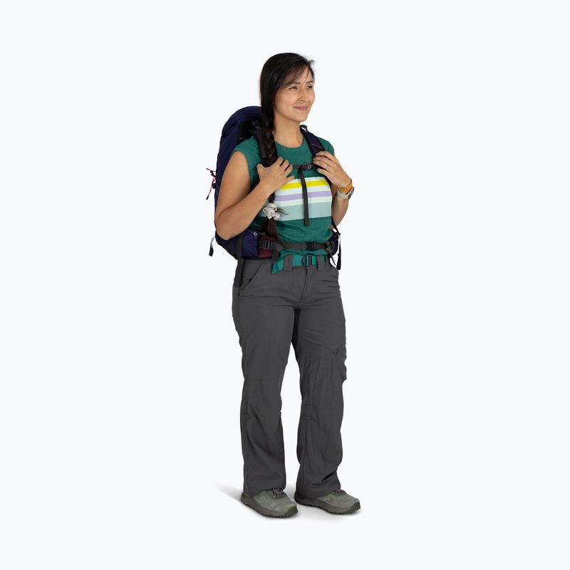 Dámsky turistický batoh Osprey Tempest 26 l deep fig/hotspot pink 7