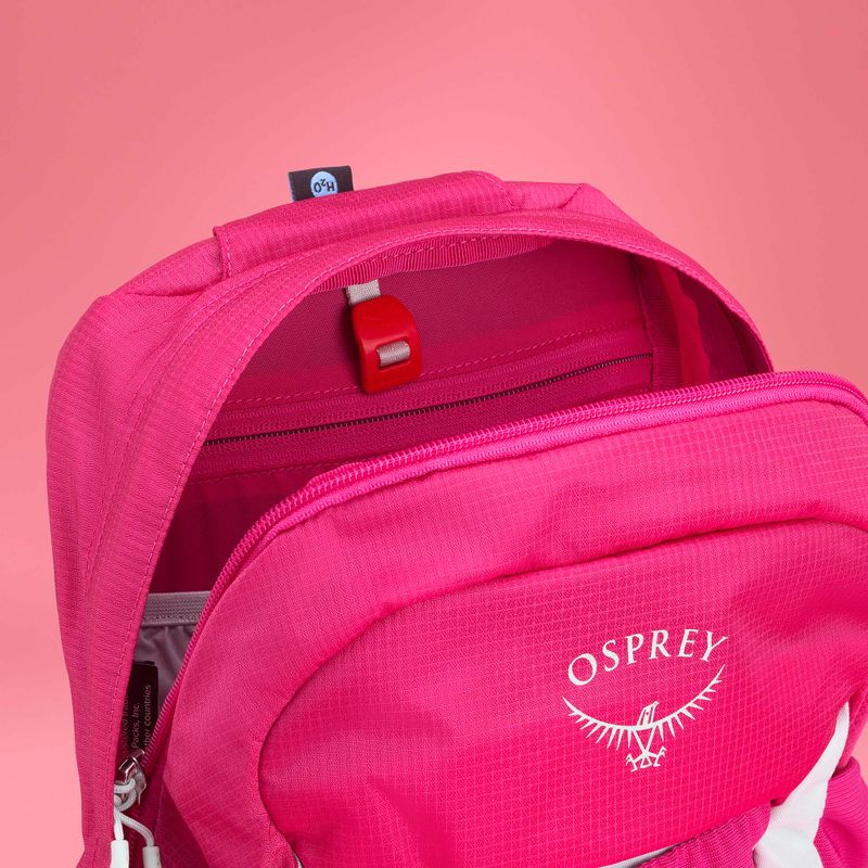 Dětský turistický batoh Osprey Talon Jr 11 l hotspot pink 9
